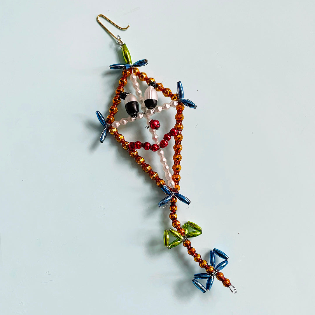 Little Kite Glass Bead Ornament