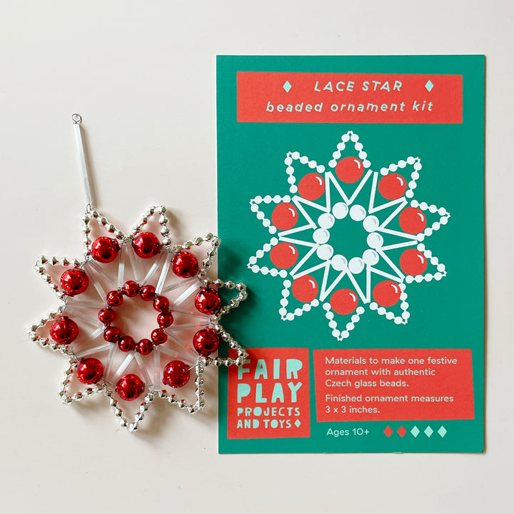 DIY Lace Star Ornament Kit