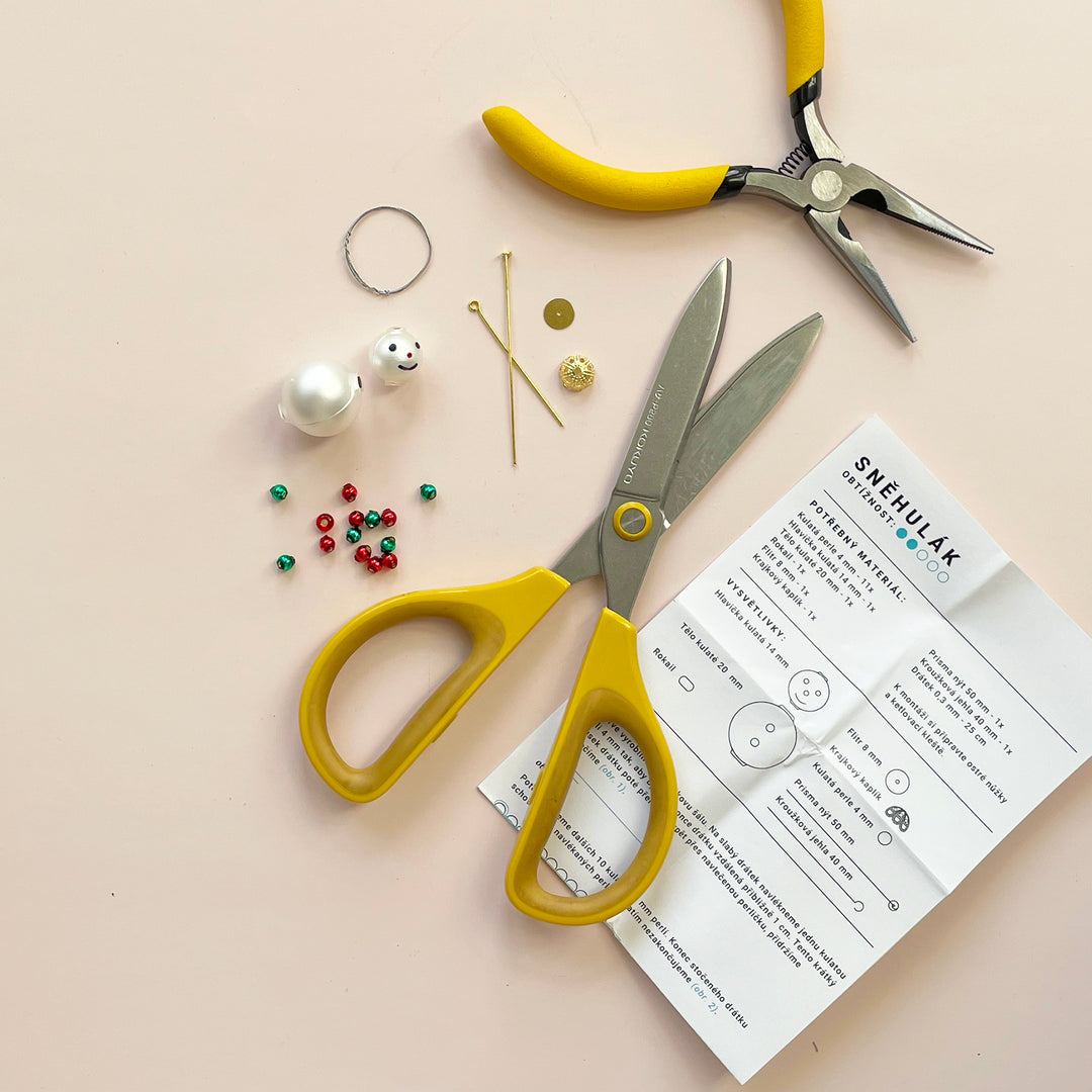 DIY Snowman Ornament Kit