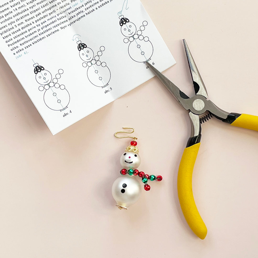 DIY Snowman Ornament Kit