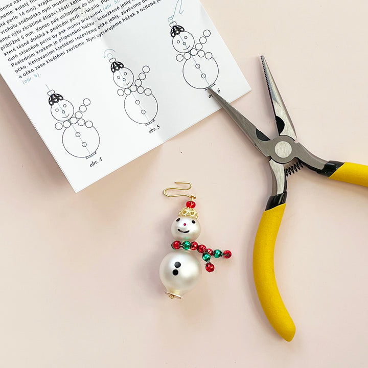 DIY Snowman Ornament Kit