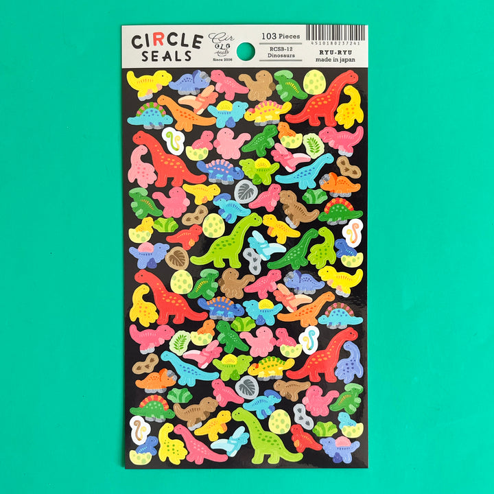 Tiny Dinosaurs Sticker Sheet