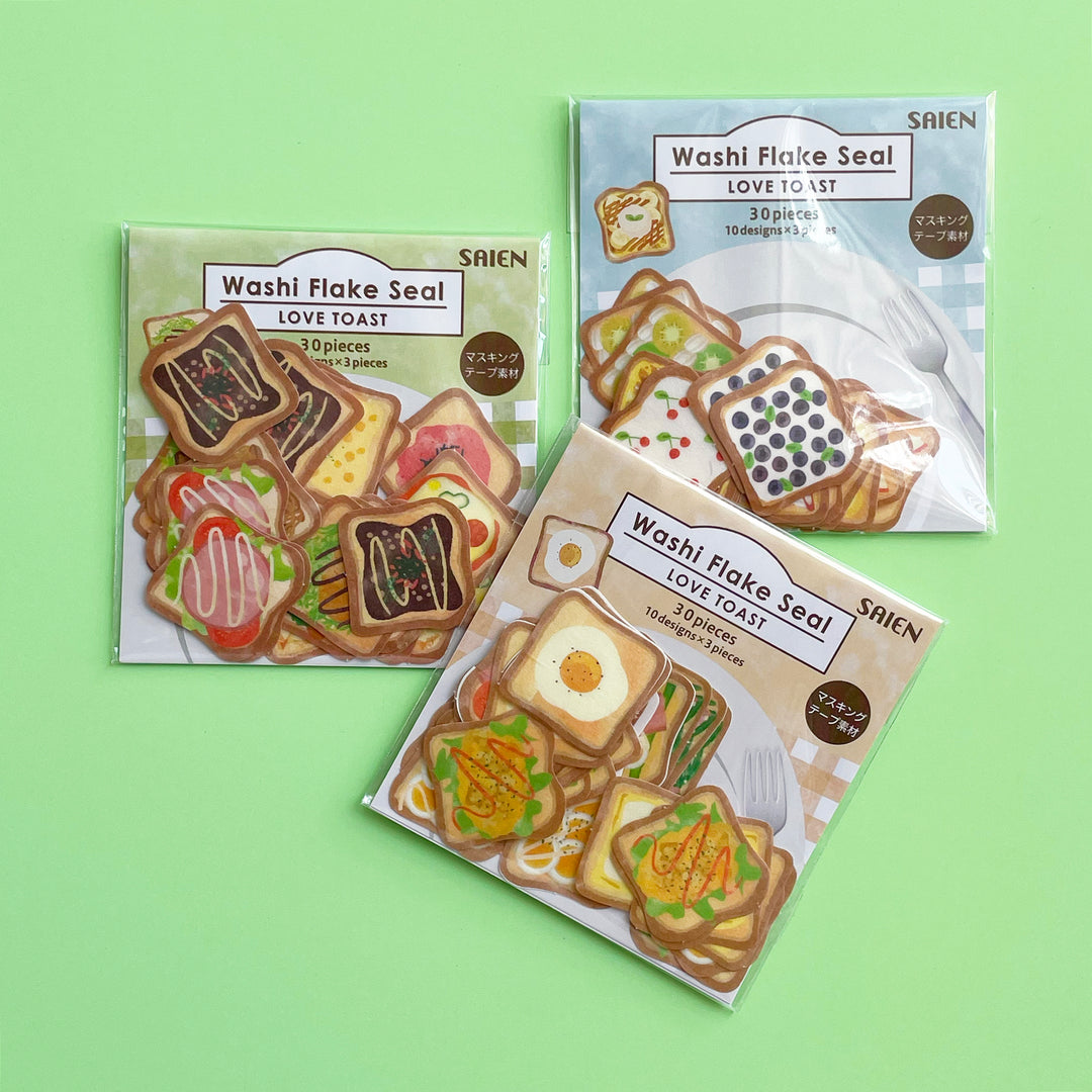 Toast Flake Stickers