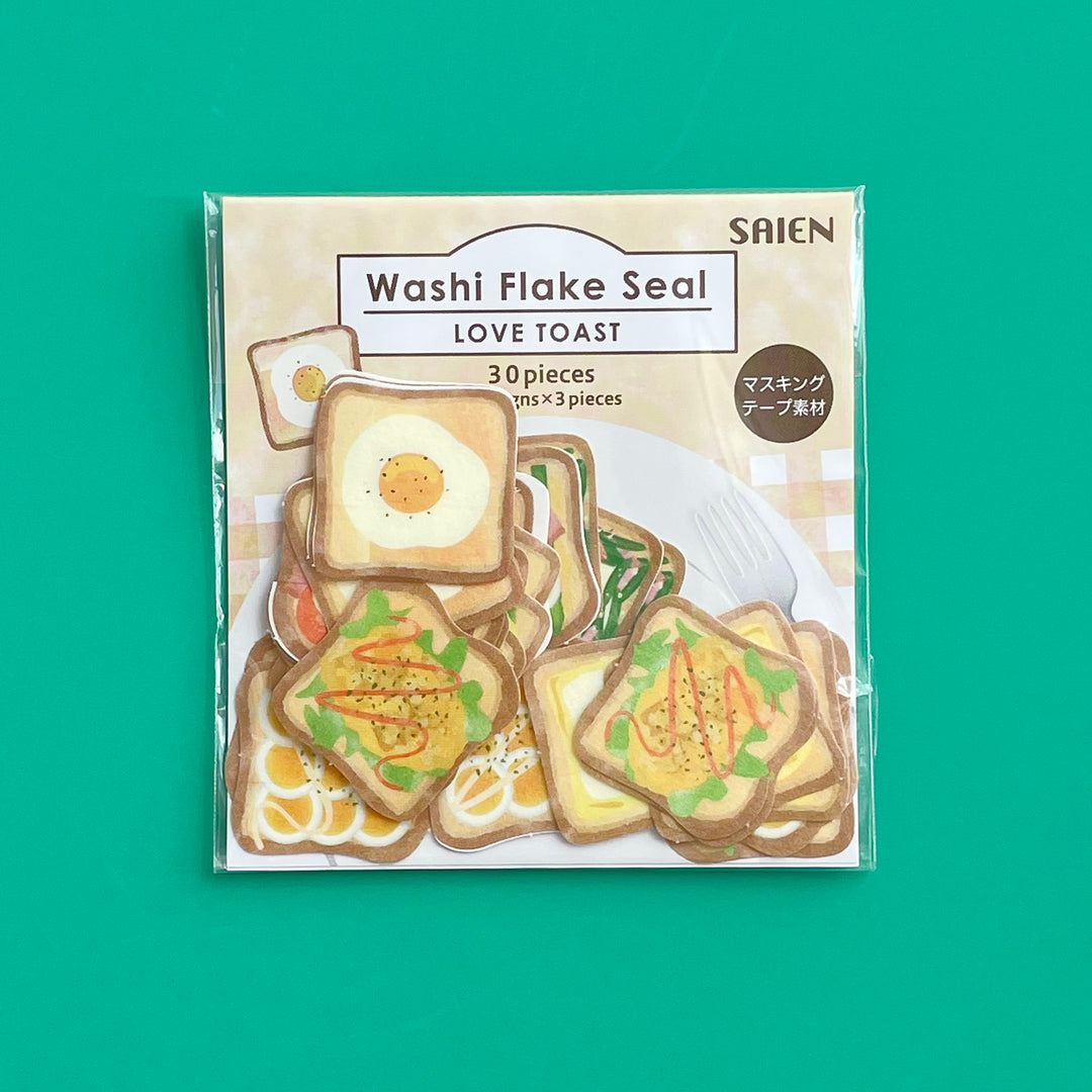 Toast Flake Stickers