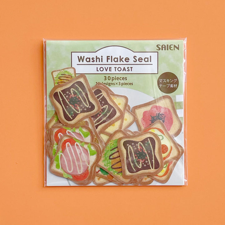 Toast Flake Stickers