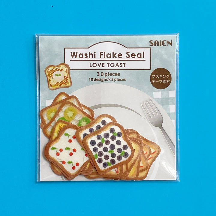 Toast Flake Stickers