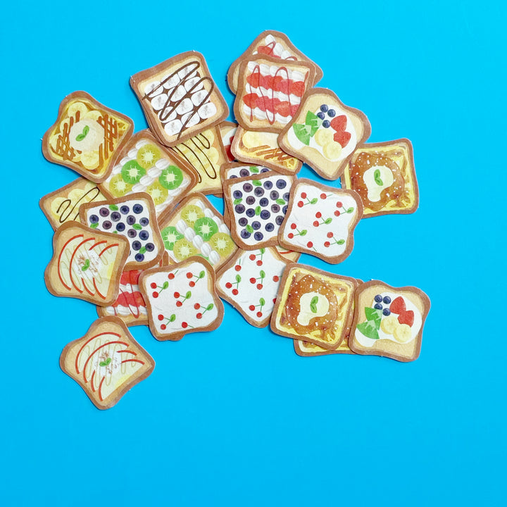 Toast Flake Stickers