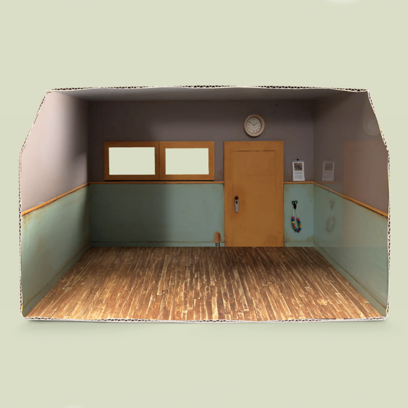 Cardboard Room Classroom