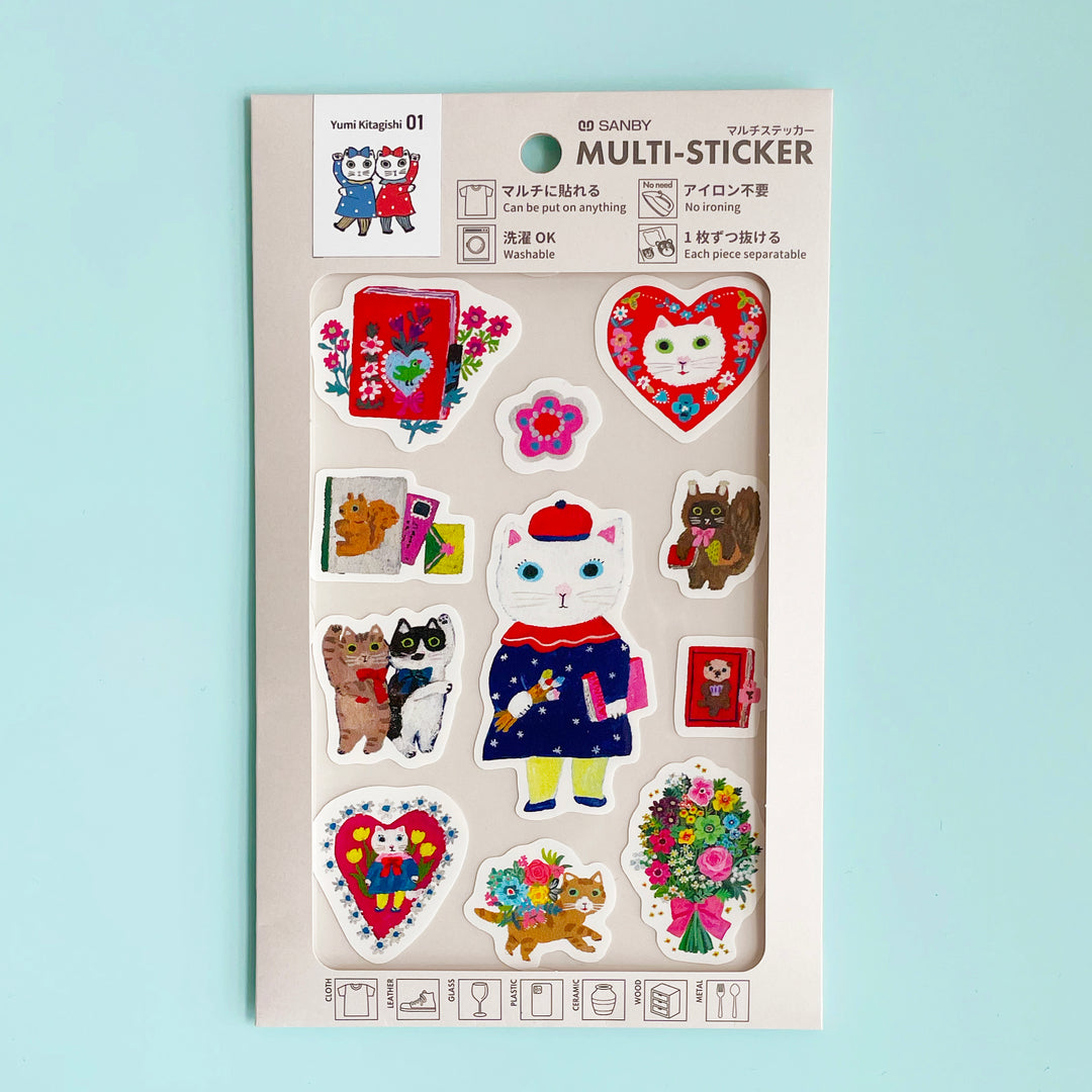 Yumi Kitagishi Multi Sticker