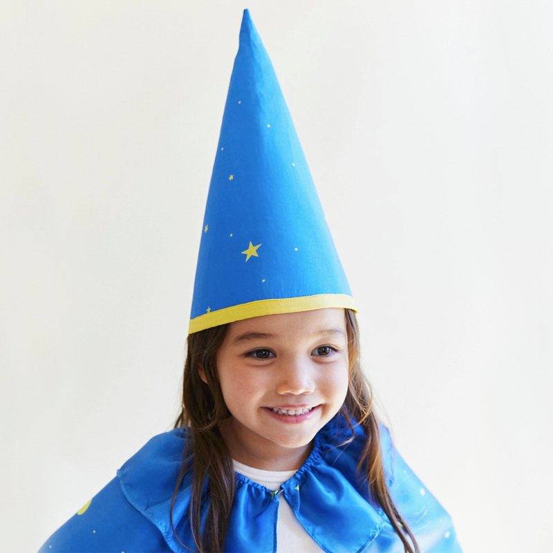 Starry Night Wizard Hat