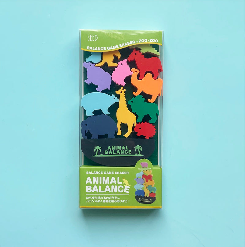 Animal Balance Erasers