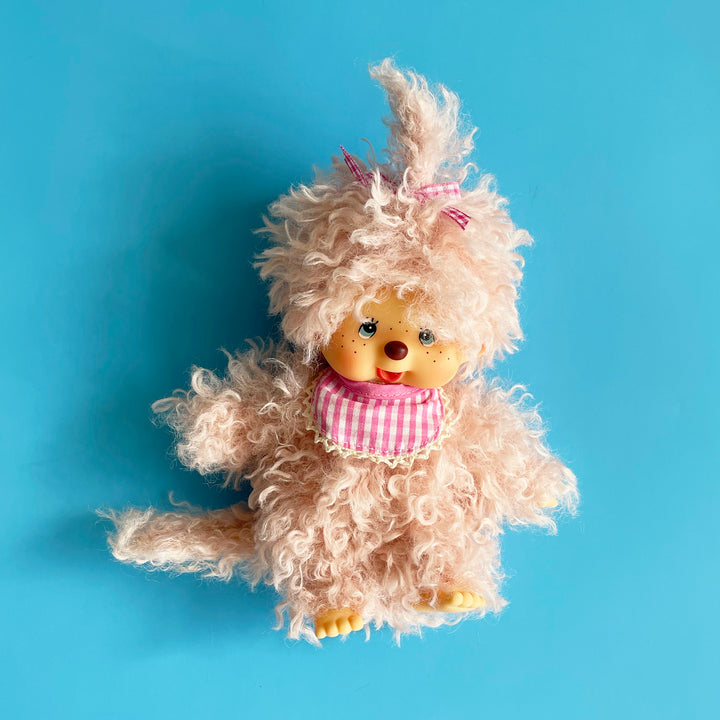 Fluffy Pink Monchhichi