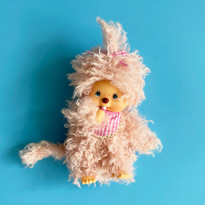 Fluffy Pink Monchhichi