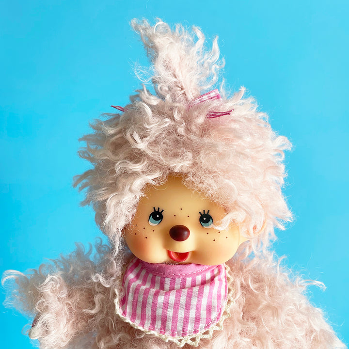 Fluffy Pink Monchhichi