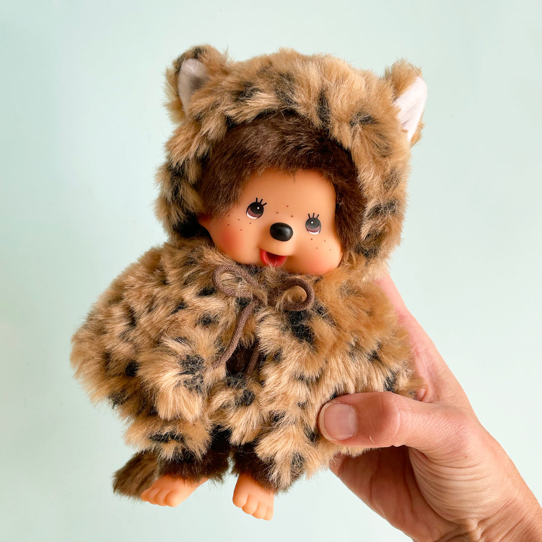 Leopard Hood Monchhichi