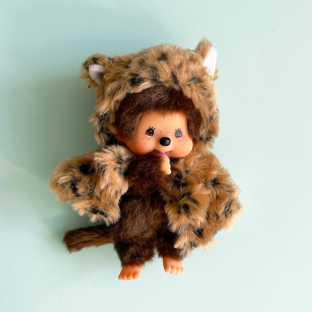 Leopard Hood Monchhichi
