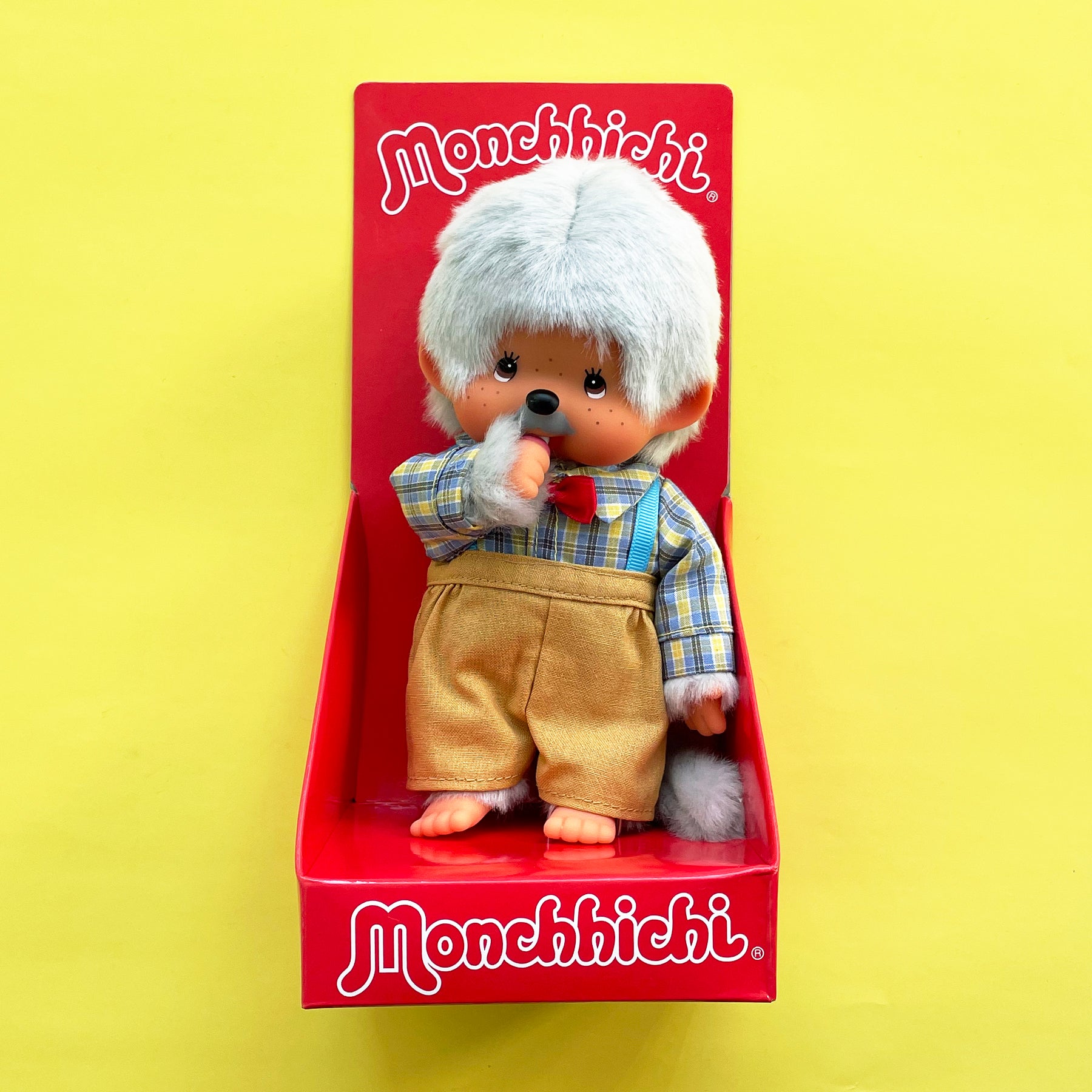 Monchhichi GrandPa Plush Toy