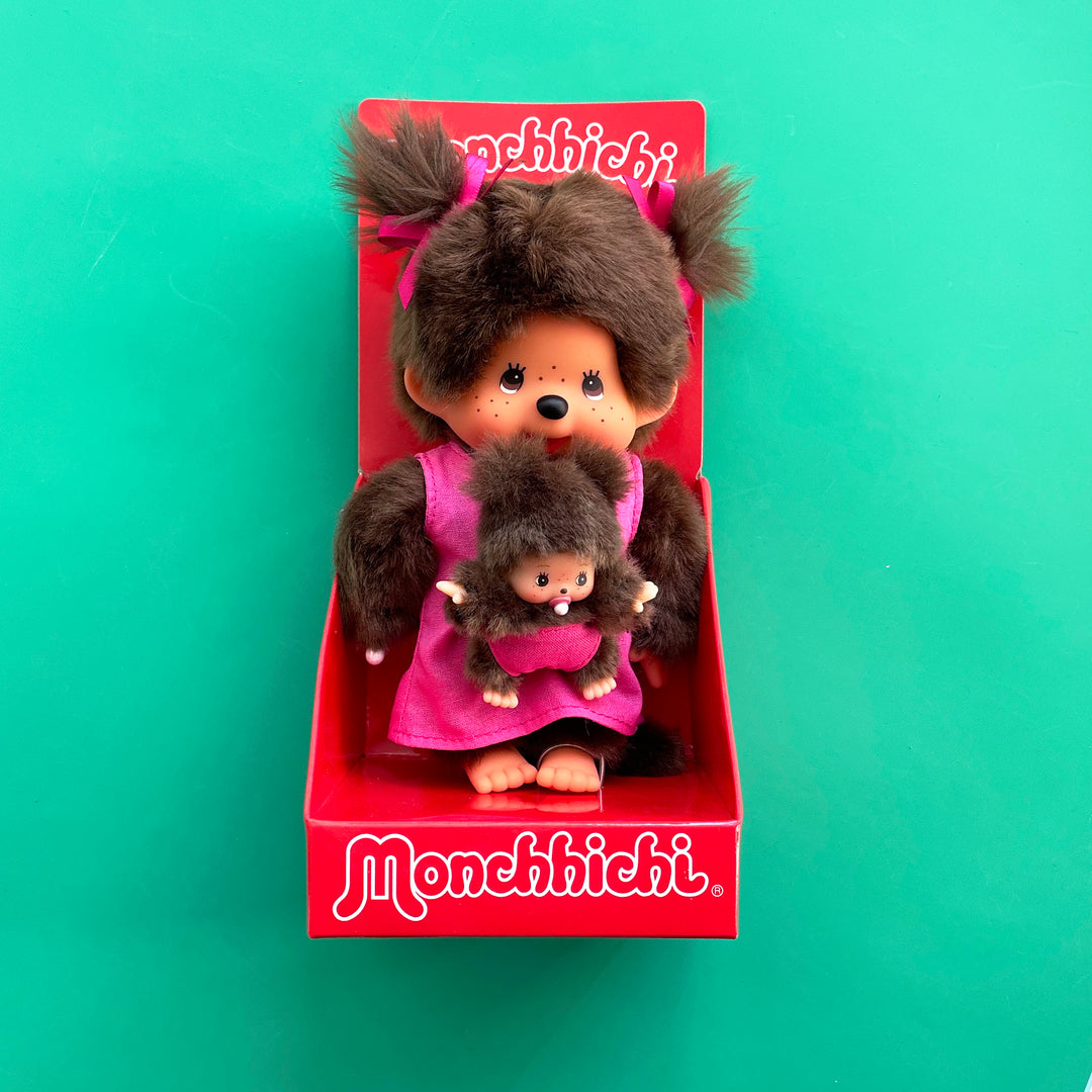 Mother Care Monchhichi With Baby