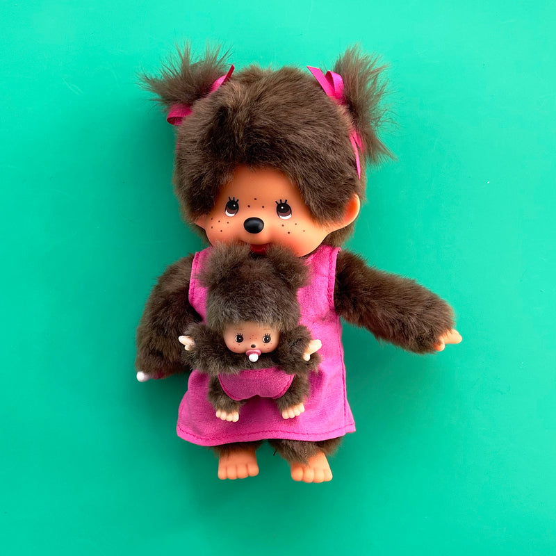 Mother Care Monchhichi With Baby