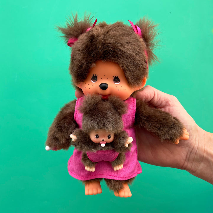 Mother Care Monchhichi With Baby