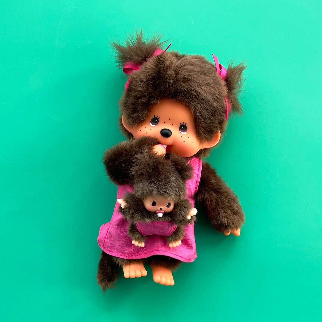 Mother Care Monchhichi With Baby