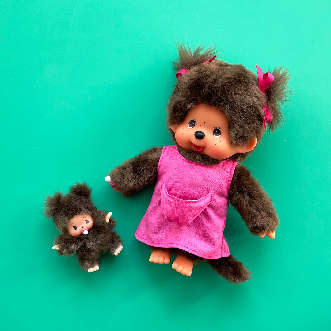 Mother Care Monchhichi With Baby