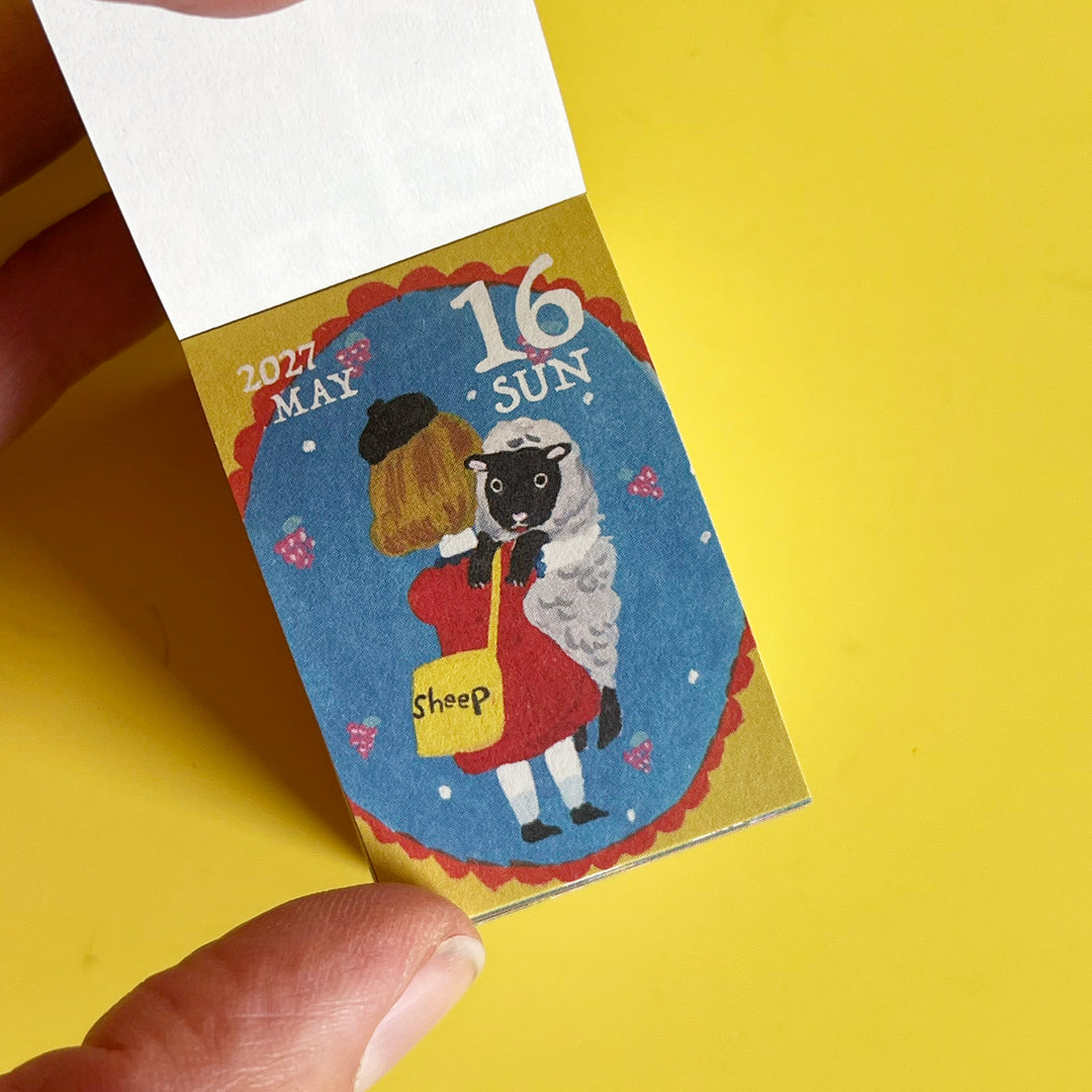 2027 Yumi Kitagishi Mini Page-a-Day Calendar