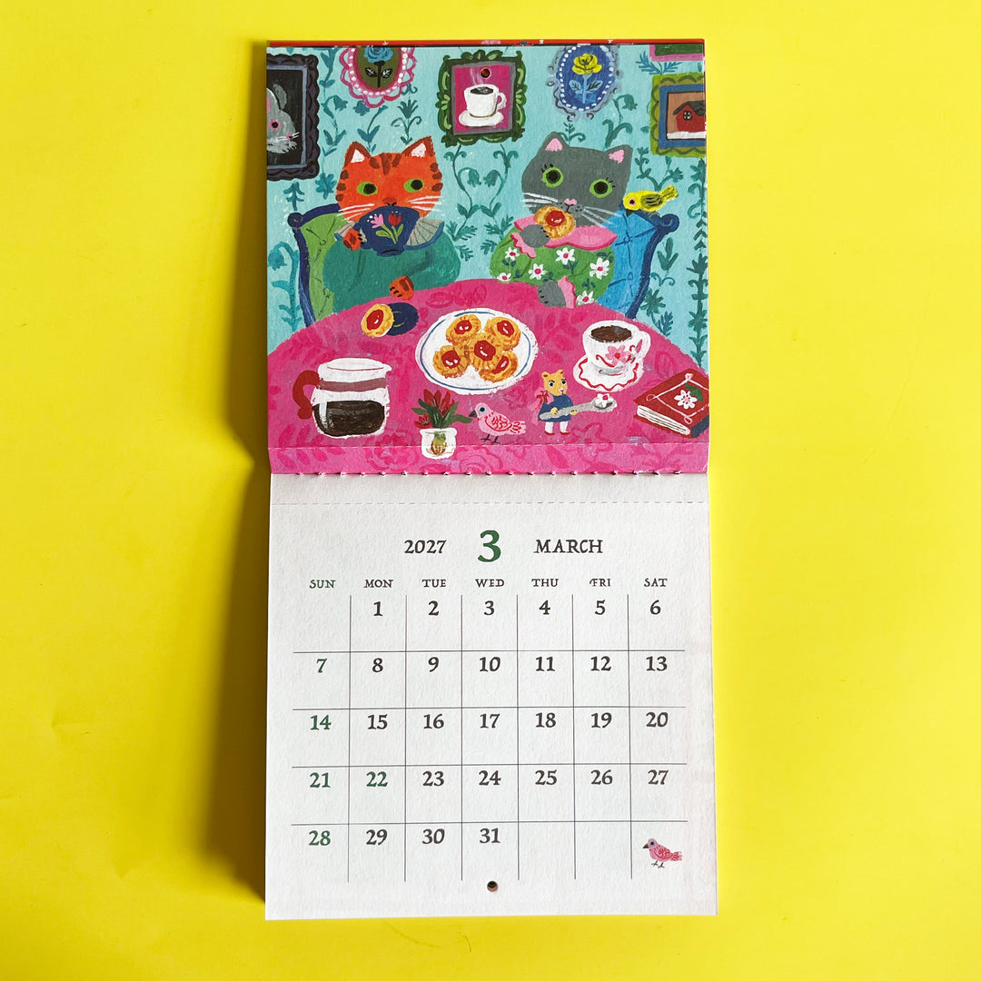 2027 Yumi Kitagishi Mini Wall Calendar