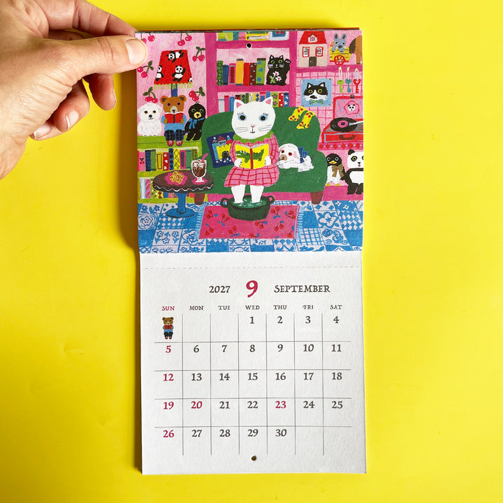 2027 Yumi Kitagishi Mini Wall Calendar