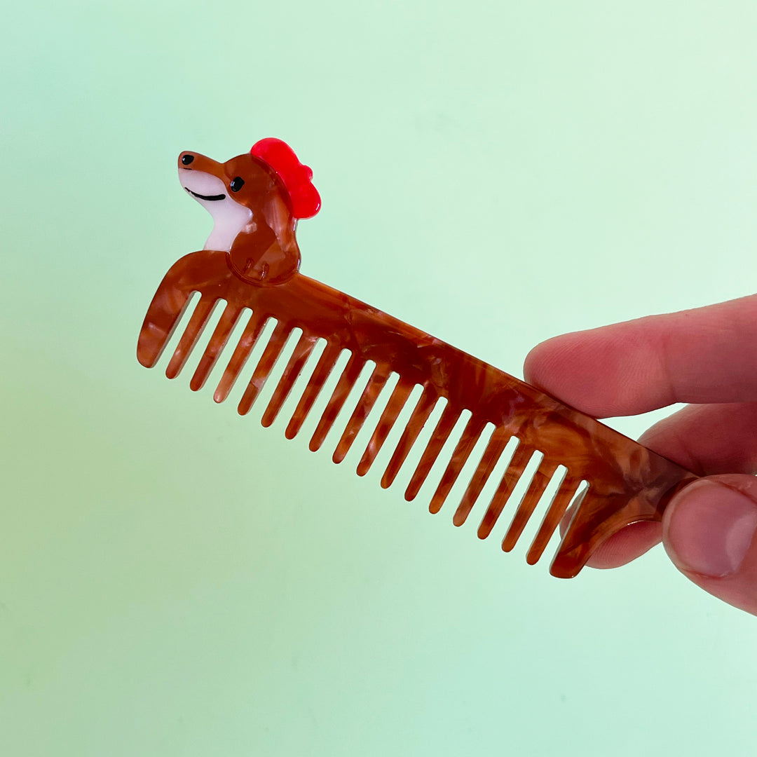 Cartoon Hair Comb with Pick