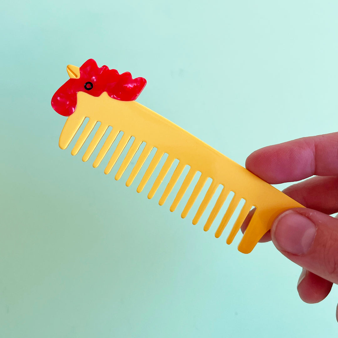 Cartoon Hair Comb with Pick