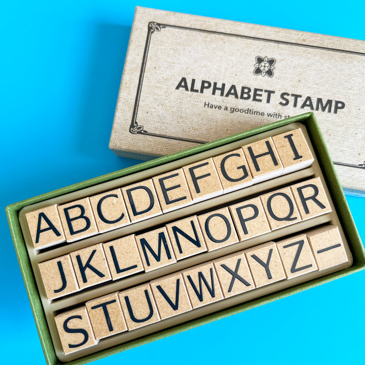 Sans Serif Alphabet Stamps