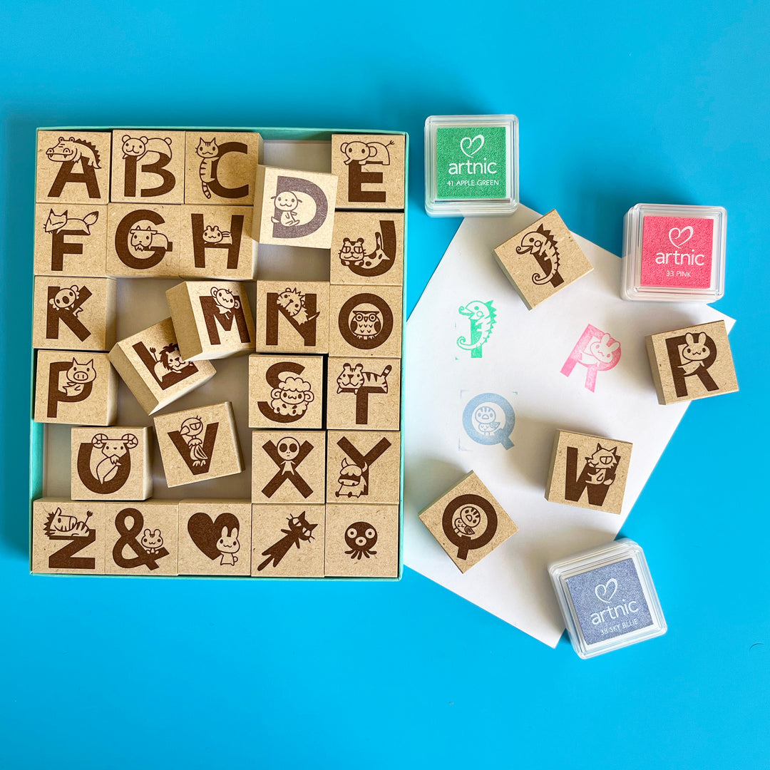 Animal Alphabet Stamps