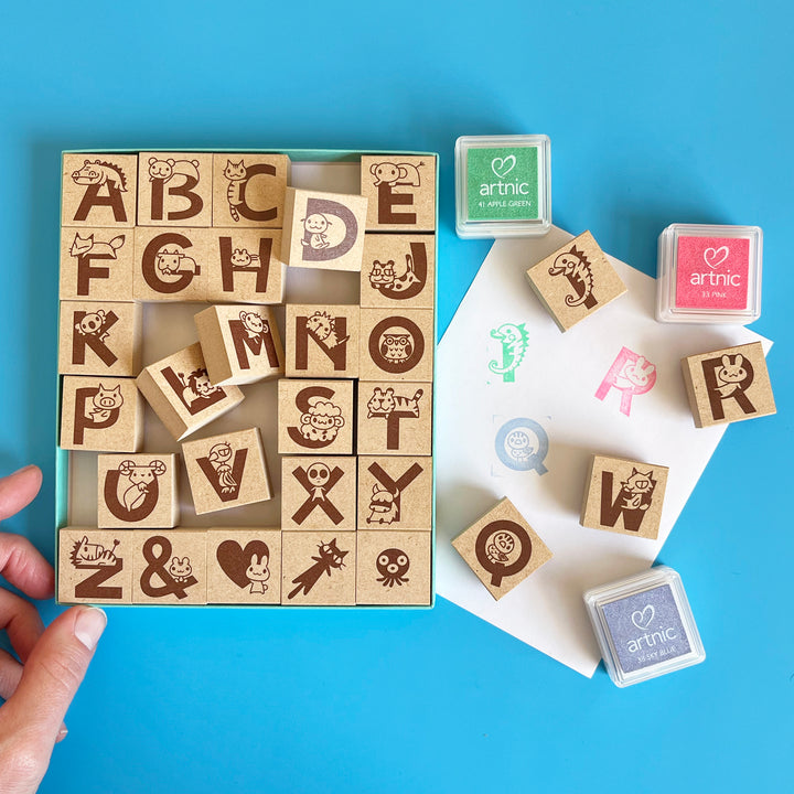 Animal Alphabet Stamps