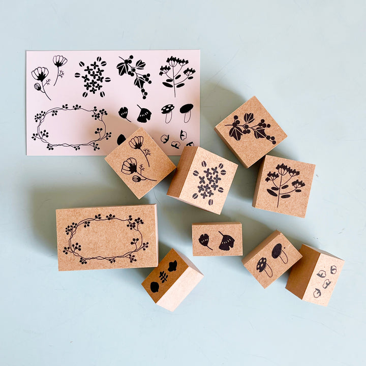 Small Floral Stamp Set