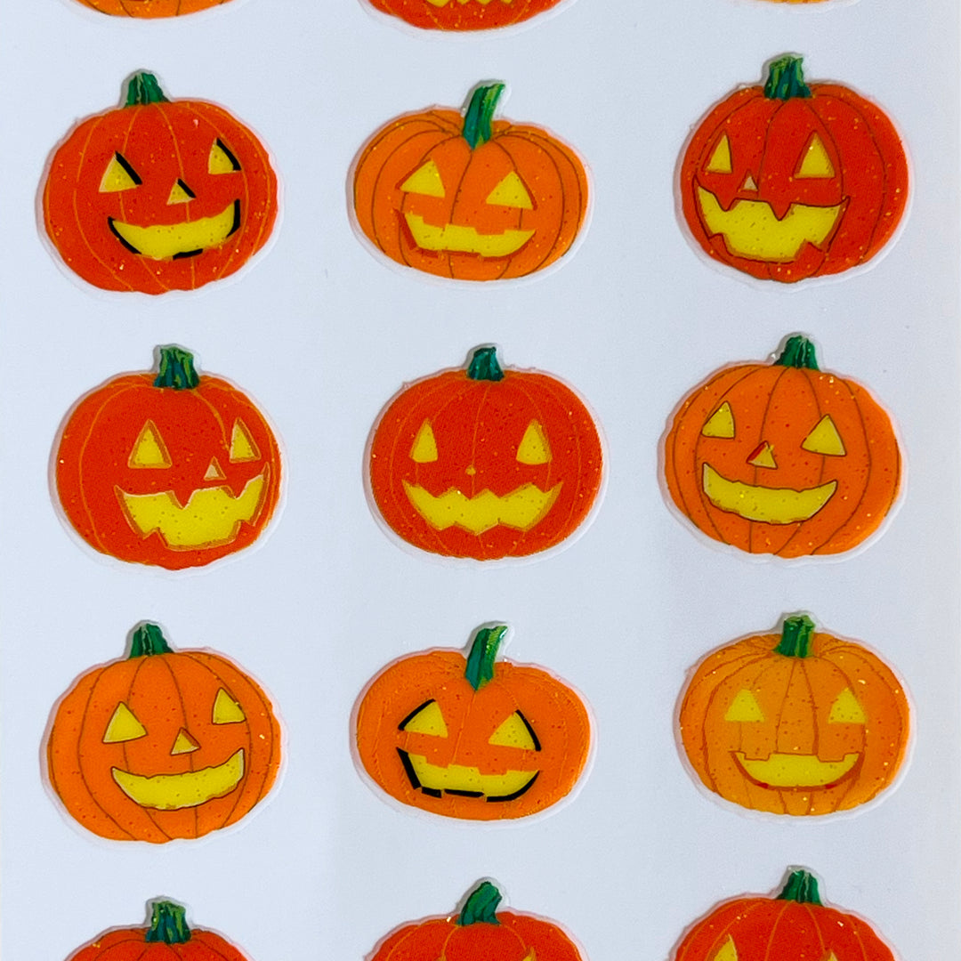 Halloween Pumpkin Sticker Sheet