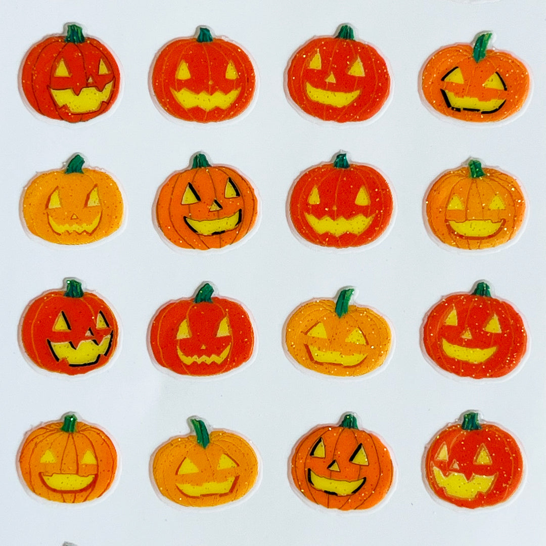 Halloween Pumpkin Sticker Sheet