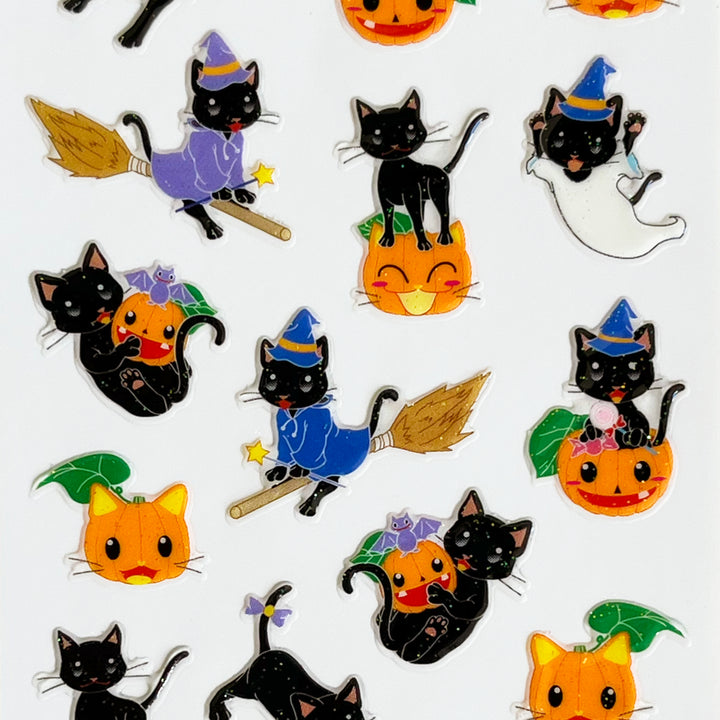 Halloween Pumpkin Sticker Sheet