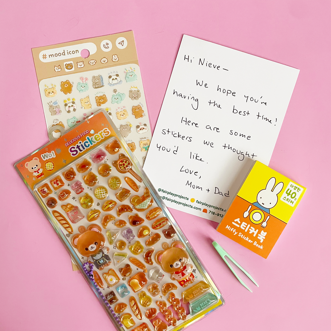 Kids Camp Care Package: Stickers!