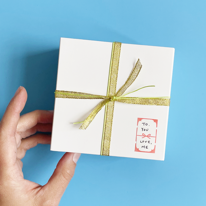 Holiday Bow Washi Sticker Label