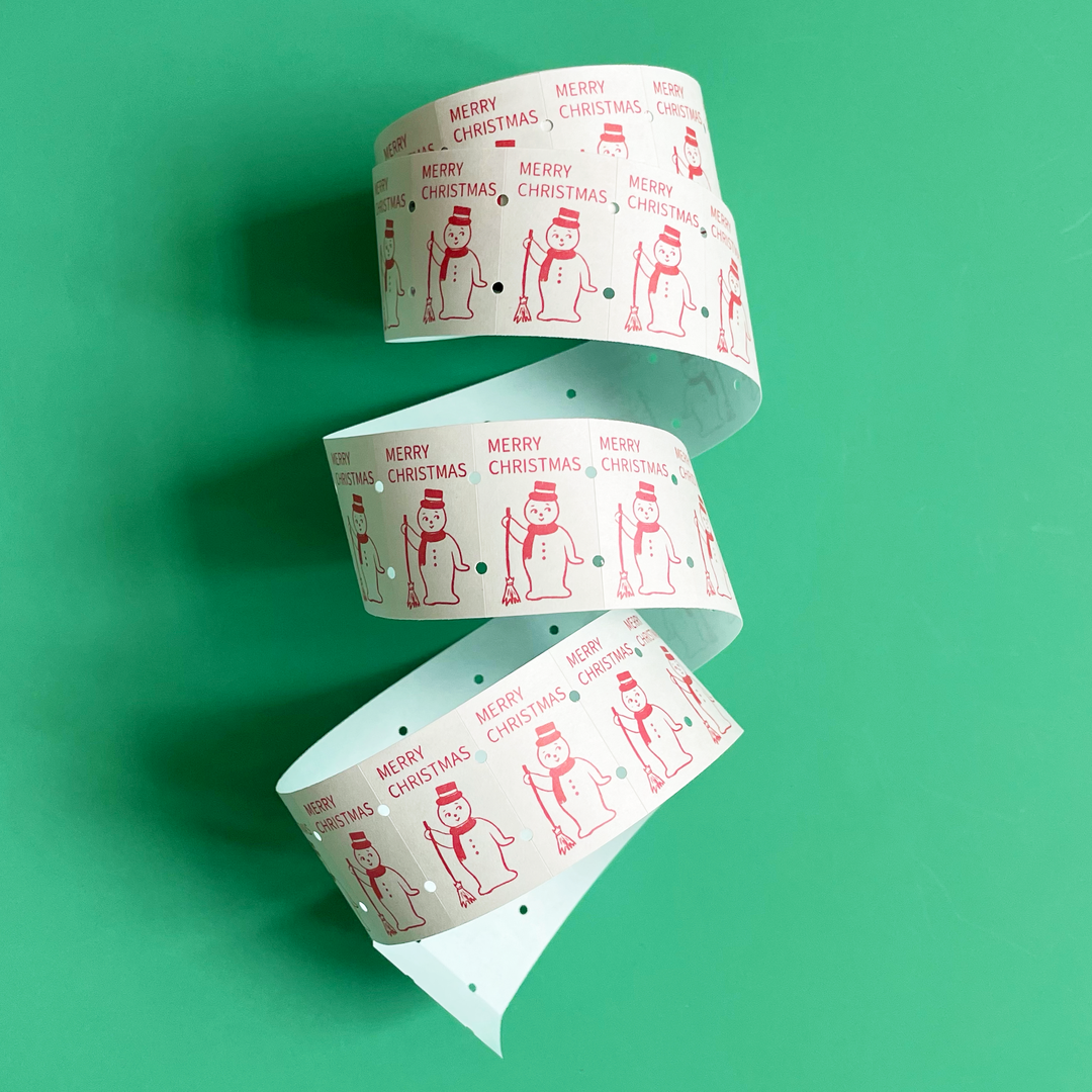 Merry Christmas Washi Sticker Label