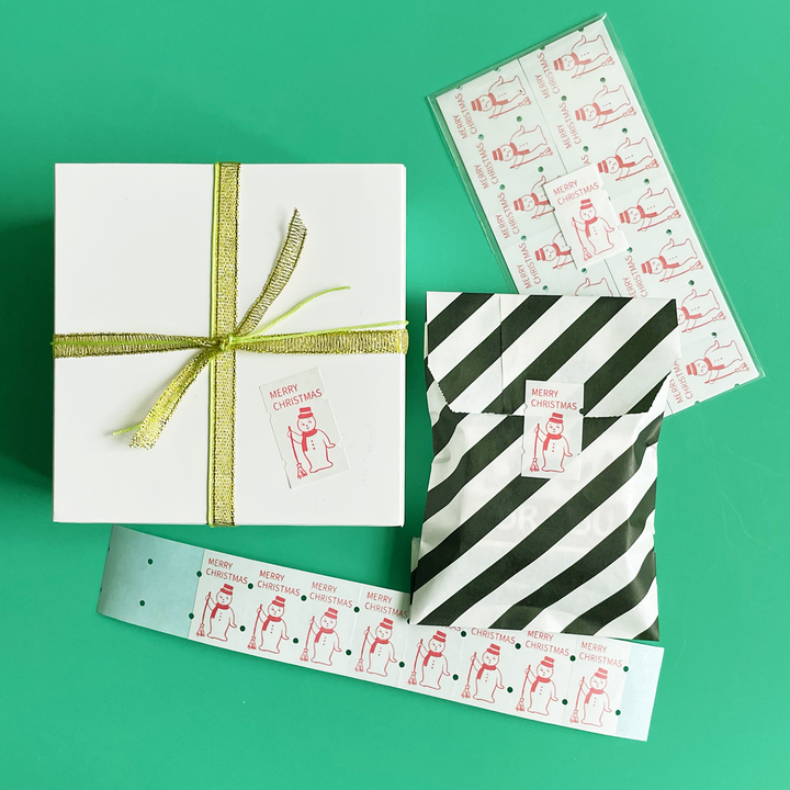 Merry Christmas Washi Sticker Label