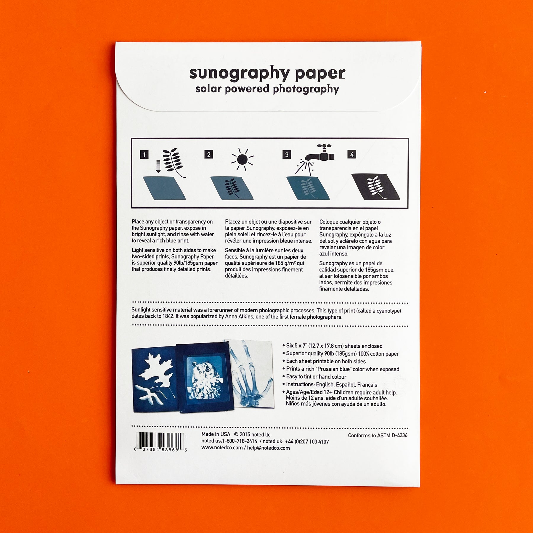 Sunography Paper Sheets – Fair Play Projects