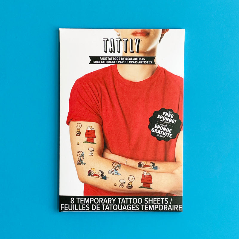 Peanuts Tattoo Party Pack