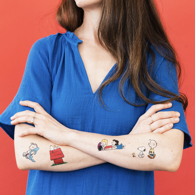 Peanuts Tattoo Party Pack