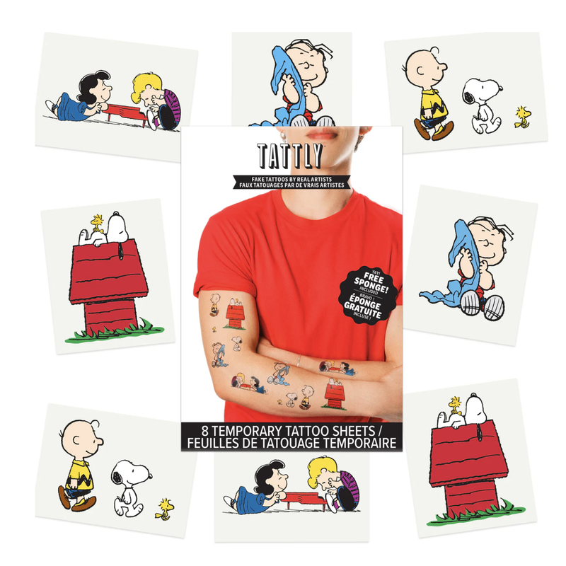 Peanuts Tattoo Party Pack