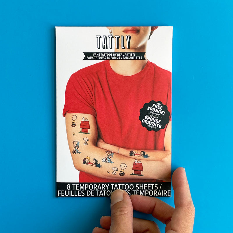 Peanuts Tattoo Party Pack