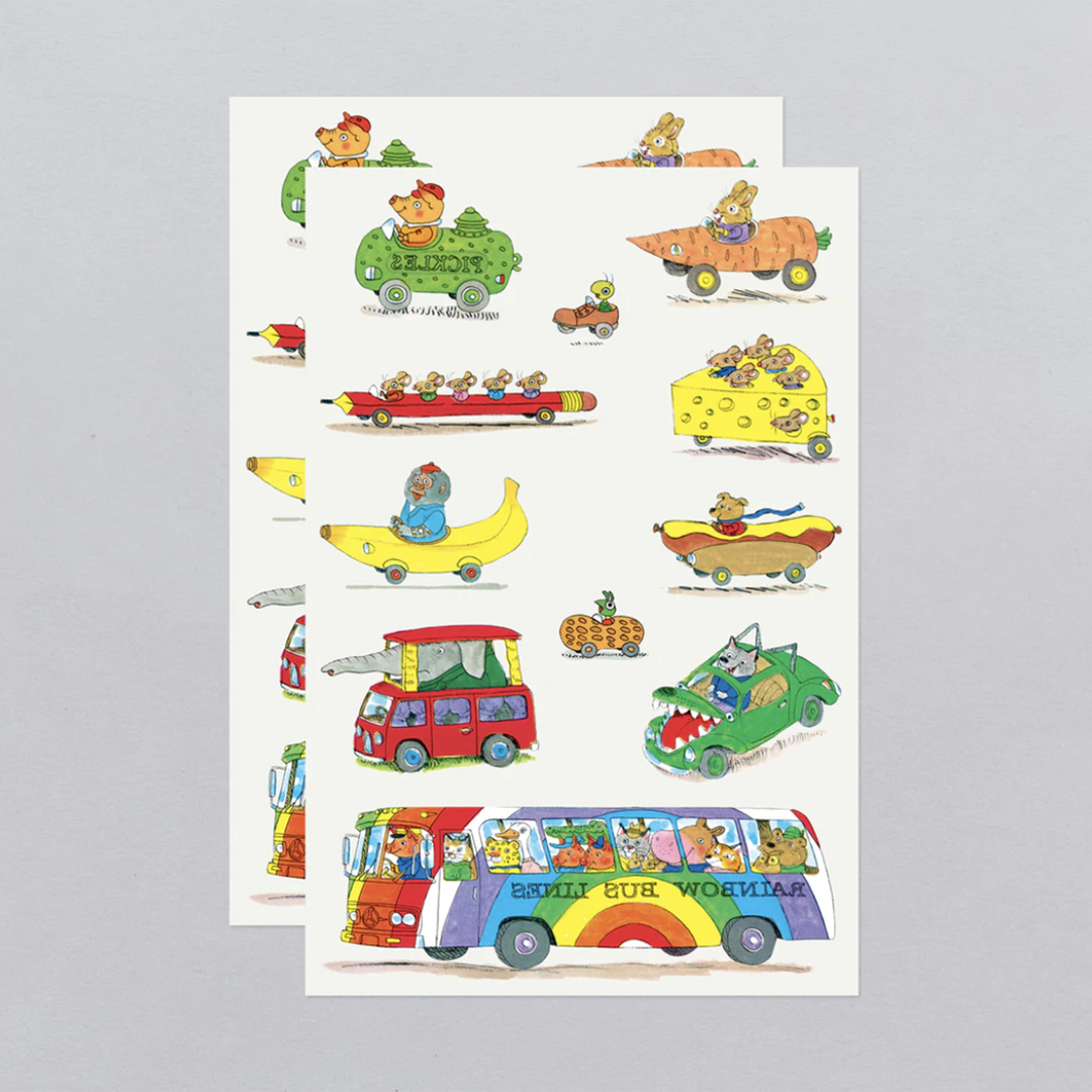 Richard Scarry Busy Town Tattoos