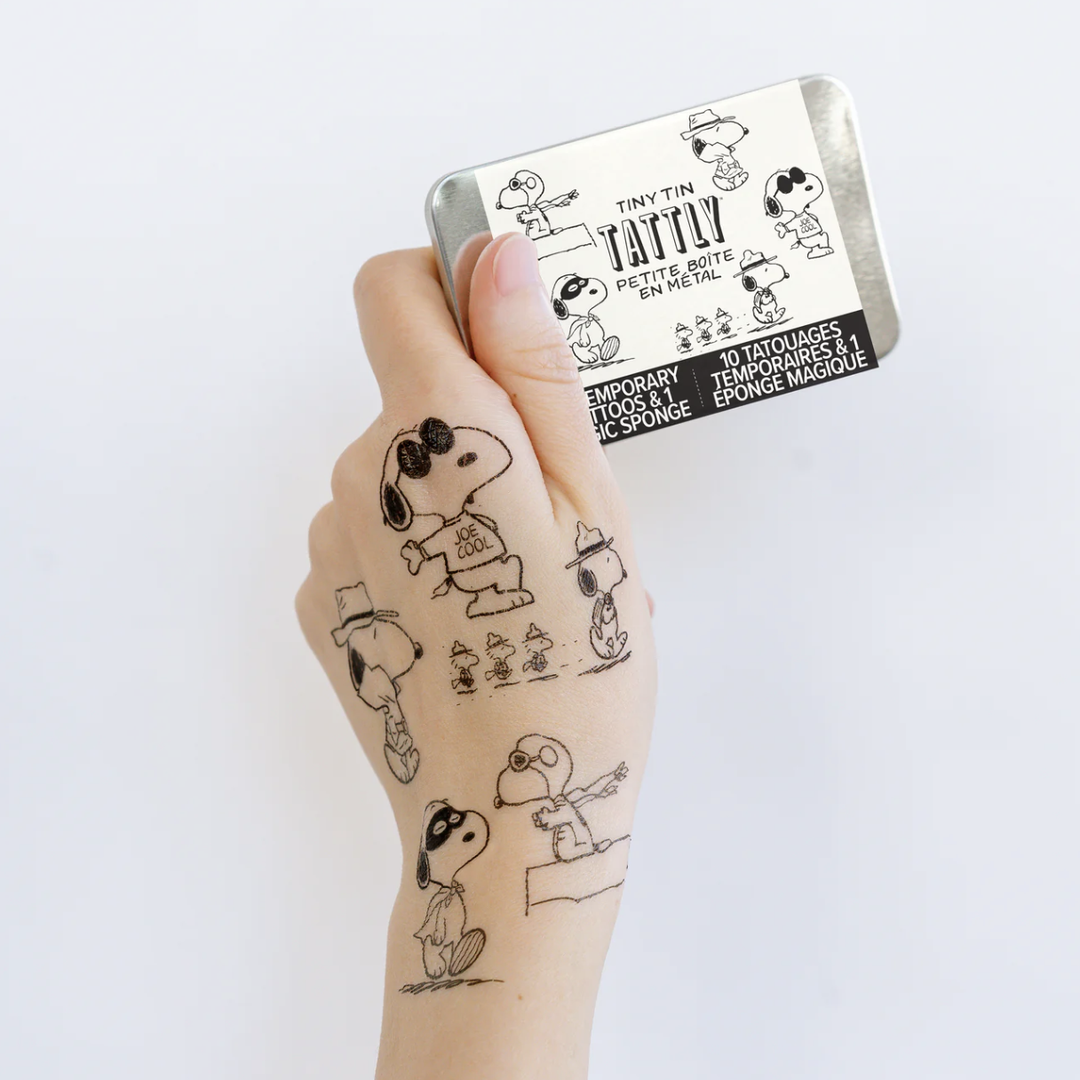 Snoopy Tattoo Tin