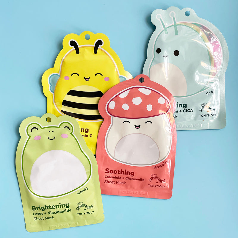 Squishmallows Sheet Masks